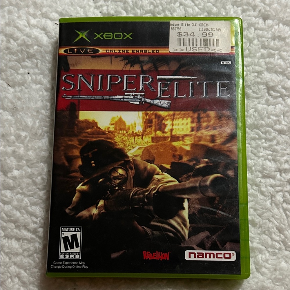Xbox Sniper Elite game